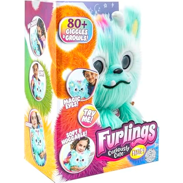 Furlings Finley | Interaktiver Kuscheltier Plüsch-Drache mit mehr als 80 realistischen Reaktionen | Spielzeug ab 3 Jahre, Geburtstags – Bild 5