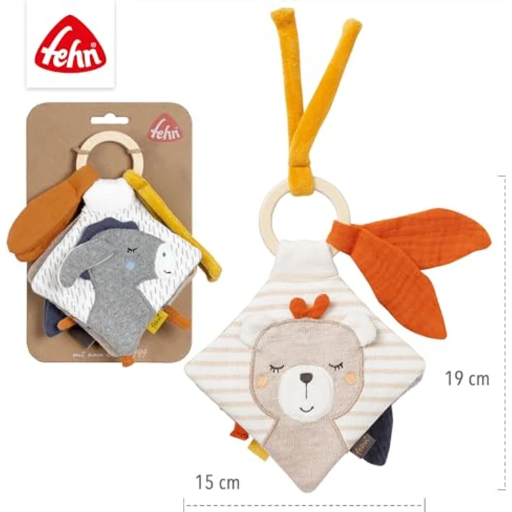 Stoffbuch Esel & Teddy NATUR – Bild 6