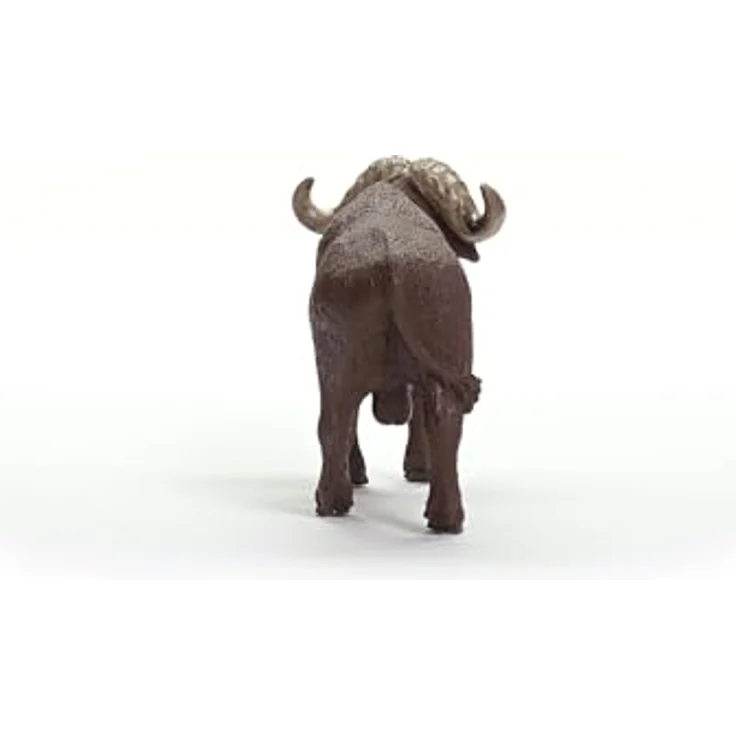 Schleich Kaffernbüffel Figur Wild Life, ca. 13 x 3,5 x 7 cm, detailgetreue Nachbildung des Syncerus caffer – Bild 5