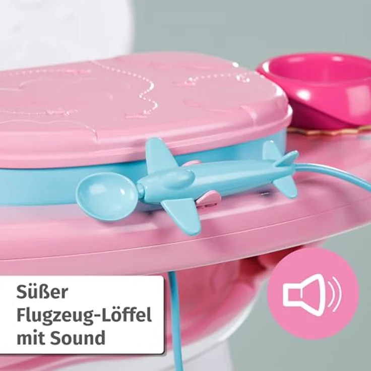 BABY Born Füttertisch mit Licht- und Soundfunktion, mit über 10 verschiedenen Gerichten und Getränken für 43 cm Puppen, Zapf Creation - Preisvergleich – Bild 4