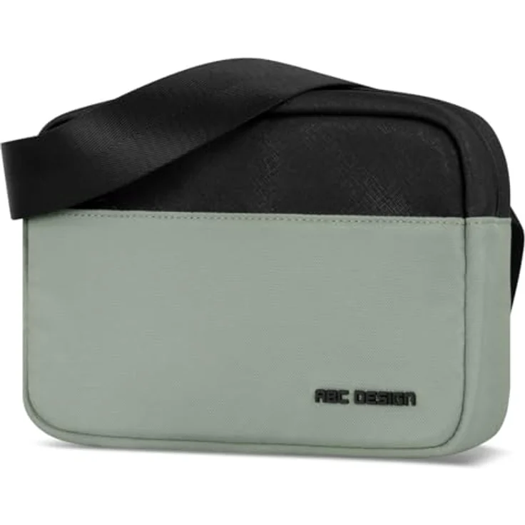 ABC Design Hip Bag Umhängetasche, stilvolles Design mit pfiffigen Fächern, Farbe Pine – Bild 2