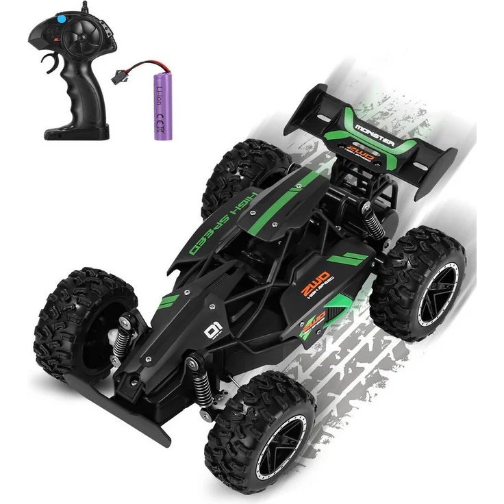 SinLaw RC-Auto Terrain RC Auto, Elektrisches RC F1 Auto, Kinder RC Buggy Spielzeug (1-tlg), 2-8 Stunden Akkulaufzeit - Blau