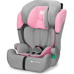 Kinderkraft COMFORT UP 2 i-Size Kindersitz, für Kinder 15 Monate bis 12 Jahre (76 cm - 150 cm), mit Sitzverkleinerer und Fahrzeuggurt-Befestigung, pink