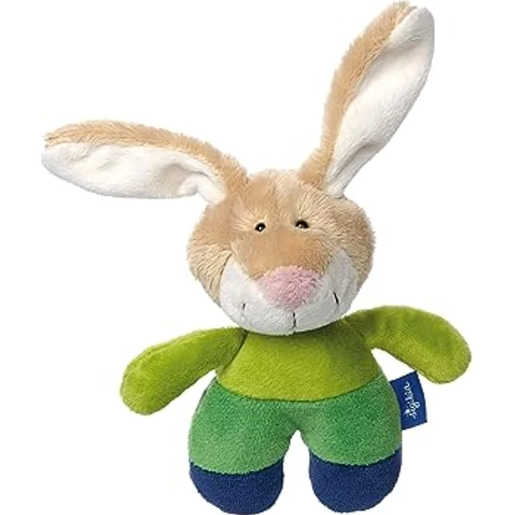 sigikid, Jungen, Greifling, Hase, Blue Colletion, Grün/Blau, 41841 – Bild 2