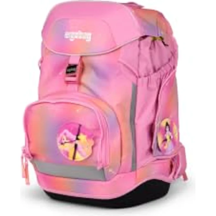 ergobag Schulranzen ergobag pack Schulrucksack-Set UnbesiegBär, 22 Liter Volumen, mit Your-Size-System für Körpergrößen 100-150 cm, wasserabweisend, recyceltes Polyester, inklusive Sportrucksack – Bild 3
