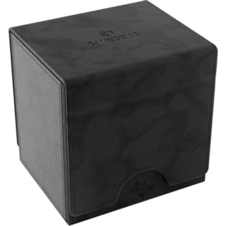 Gamegenic Sidekick PRO 100+ XL, Kartenaufbewahrung für TCGs, schwarz, mit extra Schublade und UV-Schutz – Bild 1