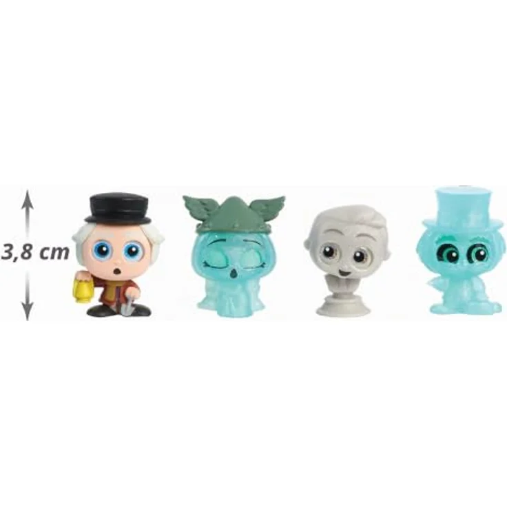 Just Play Disney Doorables The Haunted Mansion Collection Peek, 12 exklusive Minifiguren mit Glitzeraugen, Kinderspielzeug ab 5 Jahren, Amazon Exclusive – Bild 3