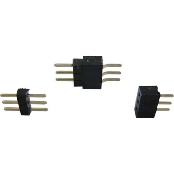 50199 Steckverbinder RM 1.0, 3-polig, Stecker + Buchse (10 Stück)
