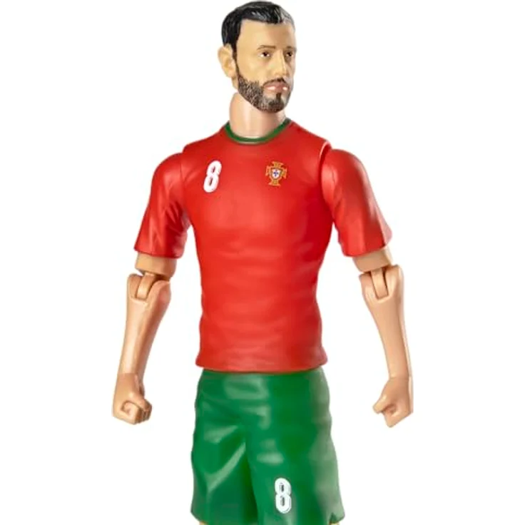 Banbotoys Portugal Bruno Fernandes Actionfigur, 20cm detailgetreues Fußball-Miniaturdesign für Sammler – Bild 4