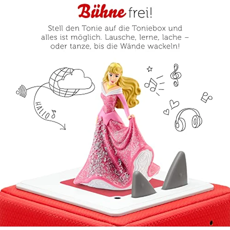 tonies Hörfiguren für Toniebox, Disney Dornröschen, Hörspiel mit Liedern für Kinder ab 4 Jahren, Spielzeit ca. 58 Minuten – Bild 2