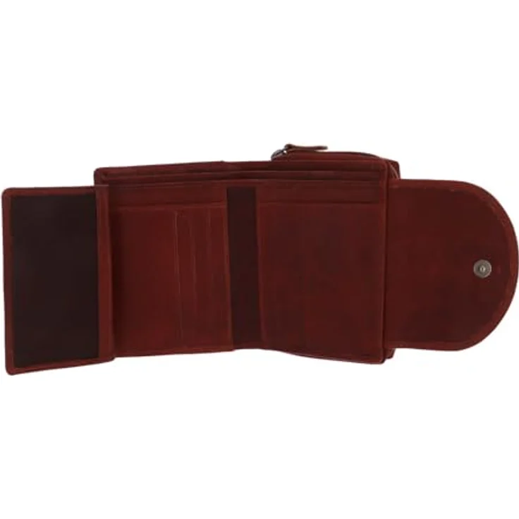 MUSTANG Geldbörse Udine leather wallet top opening, im praktischen Format, braun – Bild 4