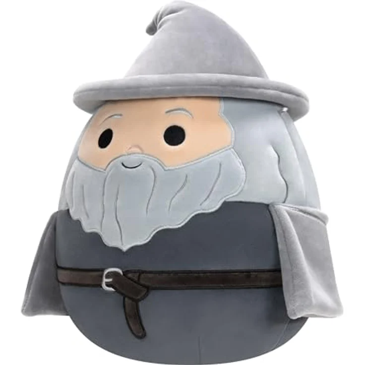 Squishmallows SQWB00314 Gandalf, 25 cm Plüschkuscheltier aus „Der Herr der Ringe“, offiziell lizenziert von Warner Bros. – Bild 3