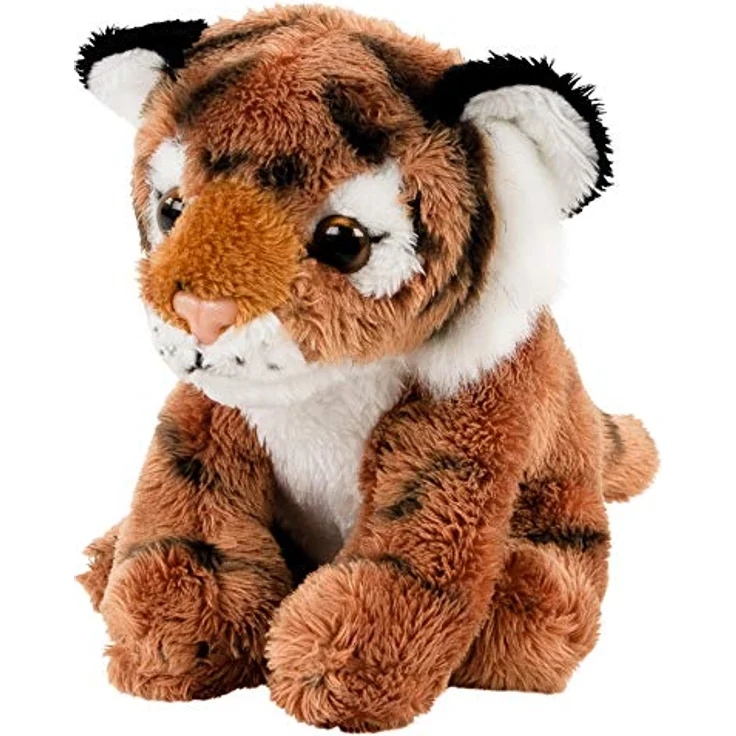 Teddys Rothenburg Kuscheltier Tiger Tazze rot klein 15 cm Plüschtiger by Uni-Toys – Bild 1