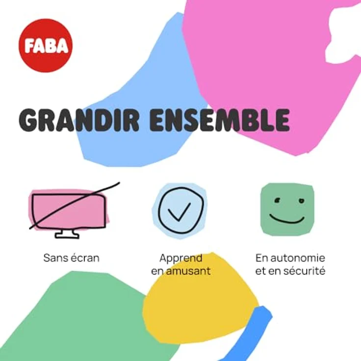FABA Geschichtenerzähler „Ele, der Elefant“, Audio-Box mit 15 Liedern, französische Version für Kinder von 0 bis 6 Jahren, gesetzte Lautstärke, wiederaufladbarer Akku – Bild 4