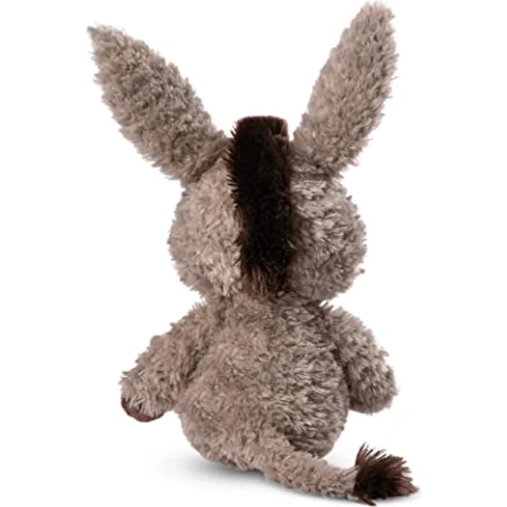 NICI 49034 Kuscheltier Esel Donkeylee 33cm grau schlenkernd-Nachhaltiges Stofftier aus weichem Plüsch, niedliches Plüschtier zum Kuscheln und Spielen, für Kinder & Erwachsene, tolle Geschenkidee – Bild 3