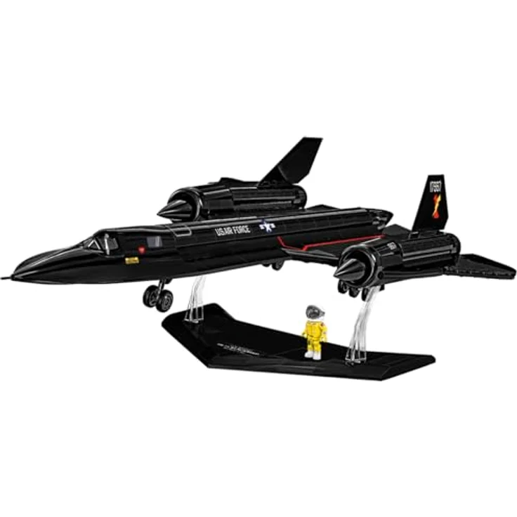 COBI Lockheed SR-71 Blackbird, US Militär Flugzeug, 1:48, 1374 Teile Bausatz, authentische Nachbildung mit präzisen Details – Bild 4