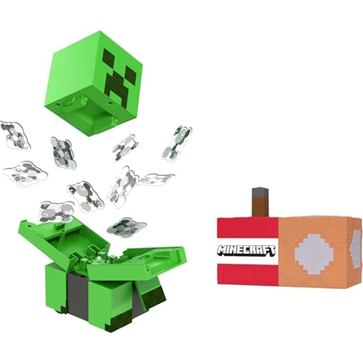 Mattel® Actionfigur MINECRAFT explodierender, ferngesteuerter Creeper, mit Licht und Sound, inklusive DLC-Code – Bild 4