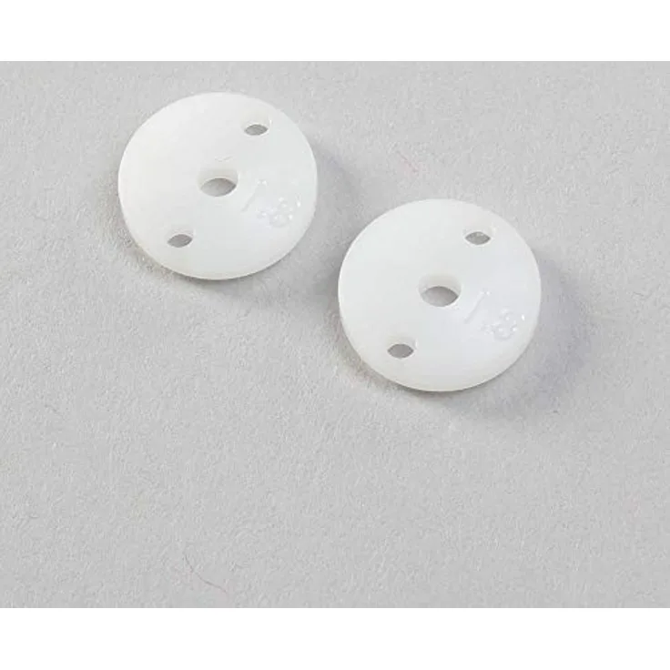 Team Losi Racing Machined Shock Pistons, Thin 2 x 1.8mm G3 (2)