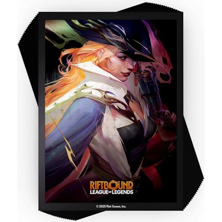 UVS Games Riftbound TCG: League of Legends Miss Fortune Art Kartenhüllen, Standardgröße, 100 Stück – Bild 1