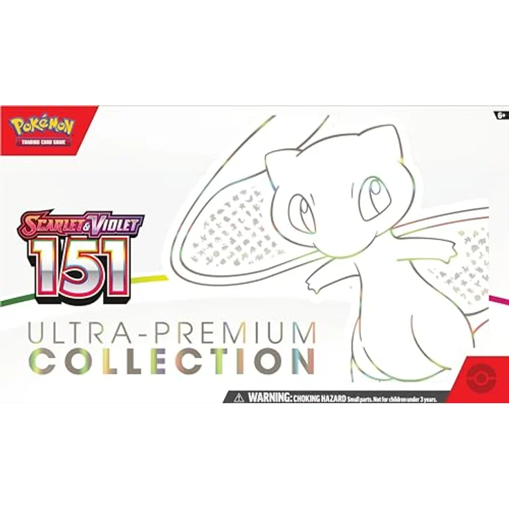 Pokémon 151 Ultra Premium Collection - EN, Sammelkartenspiel Set mit Mew Ex und Zubehör in metallischer Ausführung – Bild 2