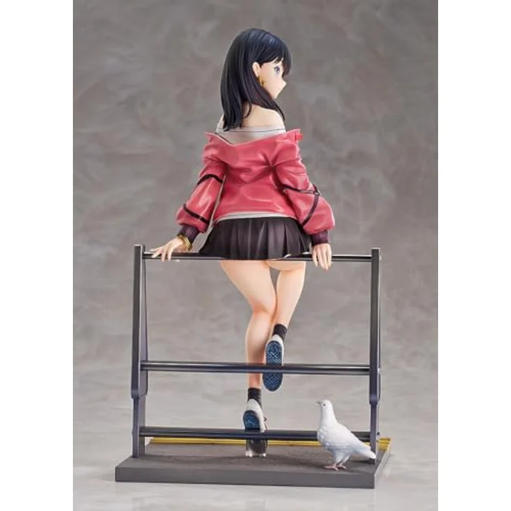 Good Smile Company Gridman Universe PVC Statue 1/7 Rikka Takarada, Blue Sky Station, 21 cm, detailreiche Figur mit realistischem Lackierungsdesign – Bild 3