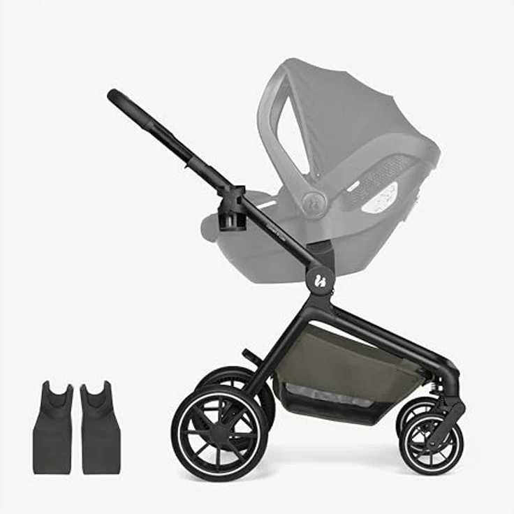 Hauck 2in1 Kinderwagen Convert N Care, Kombikinderwagen mit Babywanne und Sitzfunktion, Olive, inkl. Gratis Mobilitätsgarantie – Bild 7