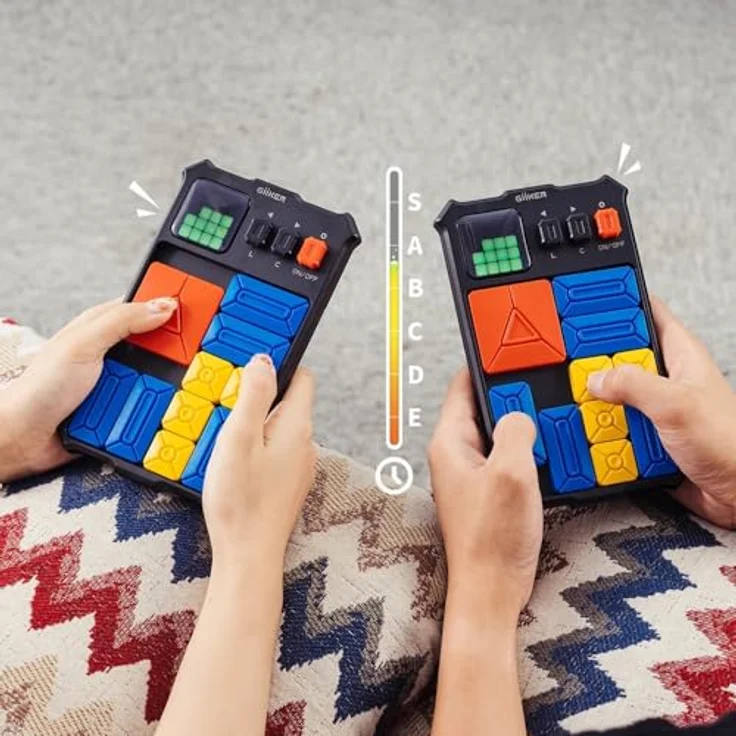 GiiKER Super Slide Puzzlespiel – Schwarz, originelles Denkspiel mit 500 Herausforderungen, fördert kritisches Denken für Spieler ab 6 Jahren – Bild 3