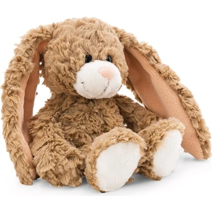NICI Kuscheltier Hase Lopino, 20 cm, braun, weiches Plüschtier aus recyceltem Material, ideales Geschenk für Kinder und Erwachsene – Bild 1