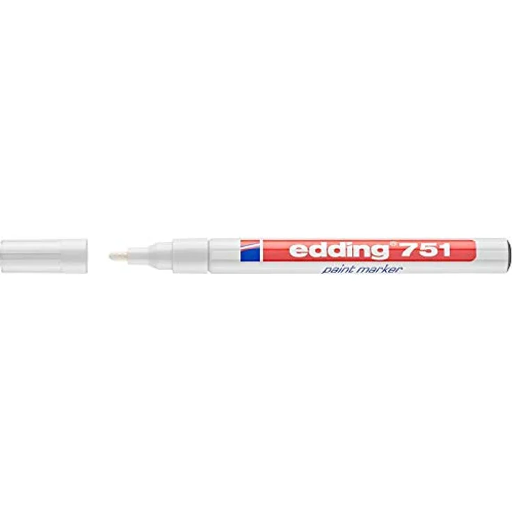 edding e-751 paintmarker weiss – Bild 3