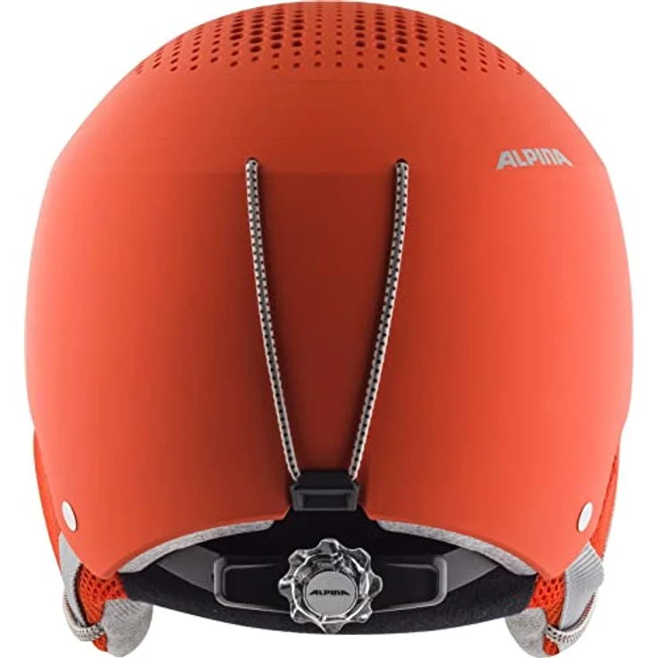 ALPINA ZUPO - Sicherer, Stoßabsorbierender, Belüfteter & Schlagfester Skihelm Für Kinder, pumpkin-orange matt, 54-58 cm – Bild 4