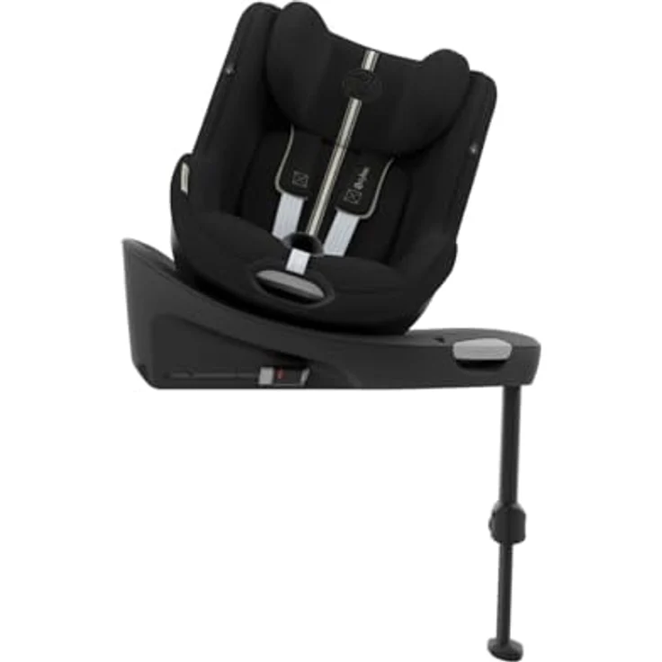 Cybex Sirona G i-Size Plus, Reboard Kindersitz mit 360°-Drehmechanismus, Moon Black – Bild 6