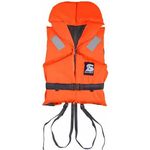 SECUMAR Schwimmweste, 100 N Feststoff-Rettungsweste, leuchtend farbig