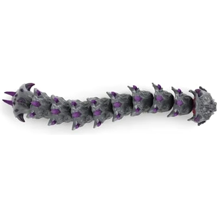 Schleich Schattenwurm (70830) Eldrador Creatures, beweglicher Körper mit stacheligen Kristallen, 26 x 4,7 x 4,2 cm – Bild 5