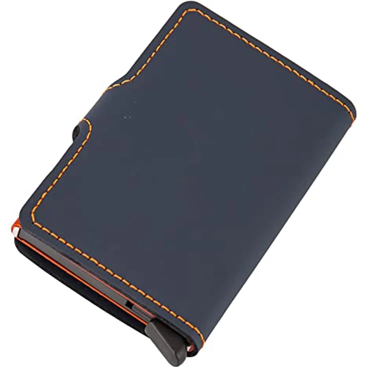 SECRID Herren Modern, Nachtblau und Orange, Small, Matt – Bild 2