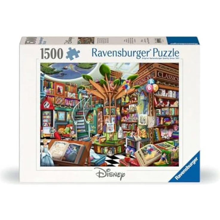 Ravensburger Puzzle 12001582, Disney Story Book Refresh, 1500 Teile, für Kinder und Erwachsene ab 14 Jahren, Format 80 x 60 cm, nachhaltig produziert – Bild 1