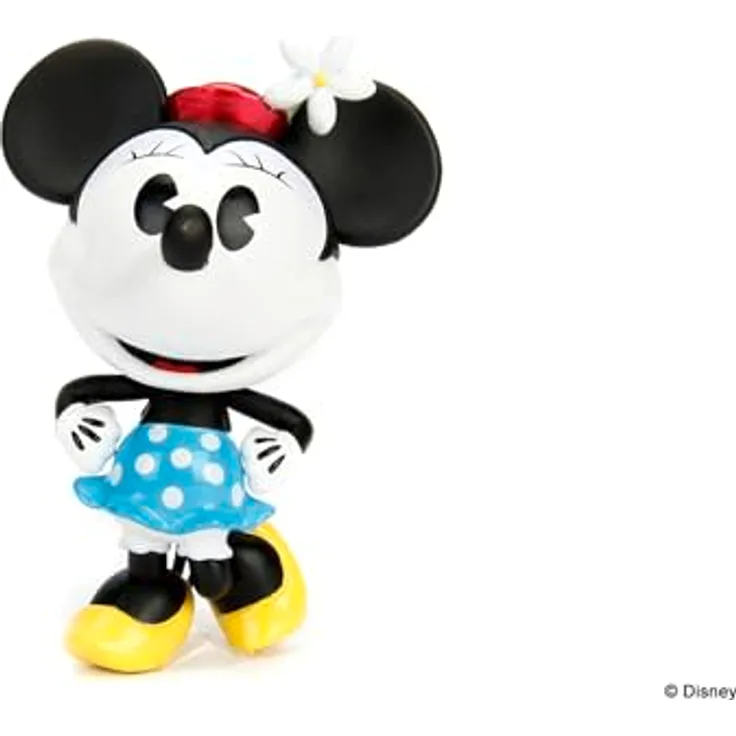JADA TOYS - Disney Minnie Maus Figur, Pop-Kultur Sammelfigur, 10 cm