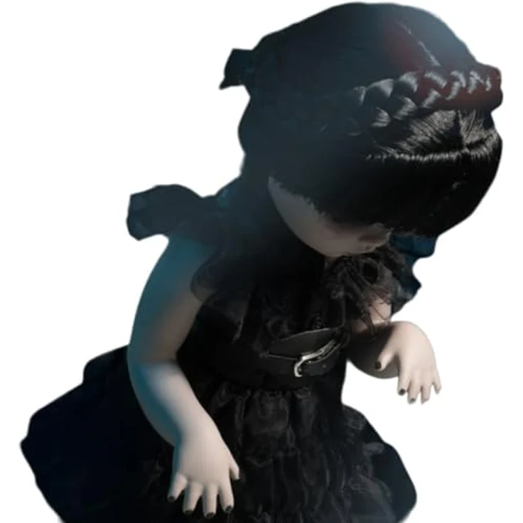 MEZCO Living Dead Dolls Presents Dancing Wednesday Puppe, 25 cm, aus Kunststoff mit Stoffkleidung – Bild 4