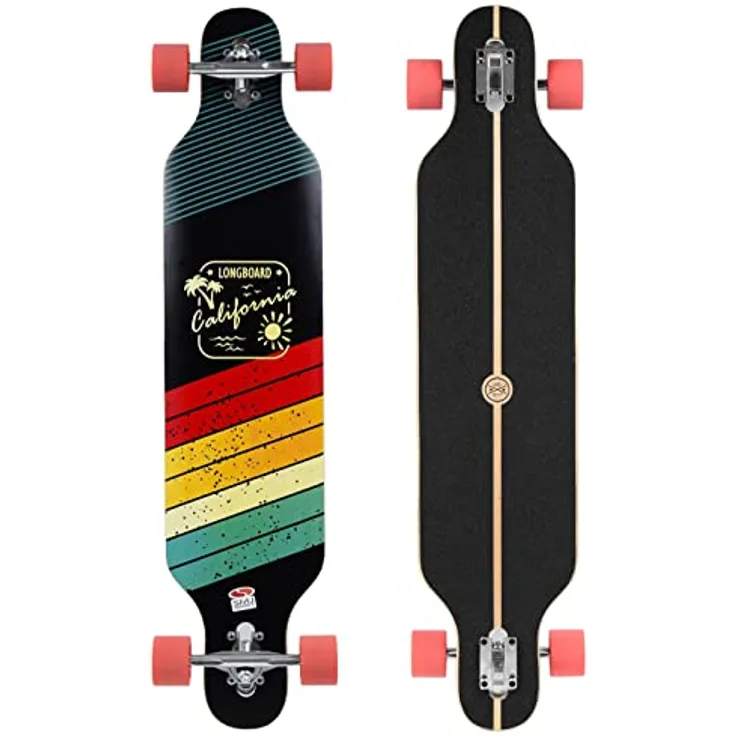 SMJ sport Erwachsene Skateboard MINICRUISER ALTBEE PINK, violett, One Size
