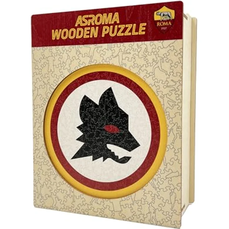 Iconic Puzzles Roma Lupetto Holzpuzzle, Größe L, 500 Stück, lebendige Farben – Bild 3