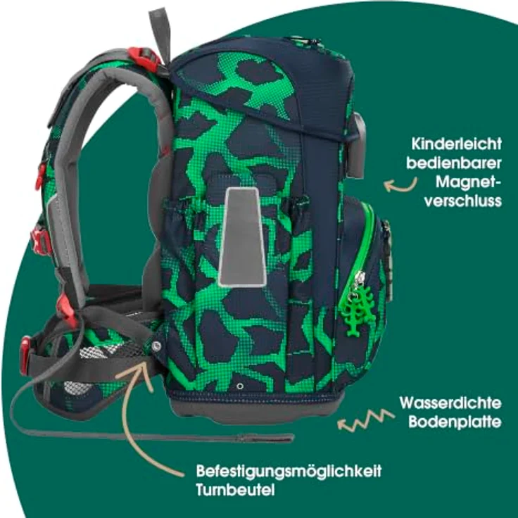 Step by Step Schulranzen CLOUD Schulranzen-Set, Mehrfarbig, ergonomisch und leicht – Bild 3
