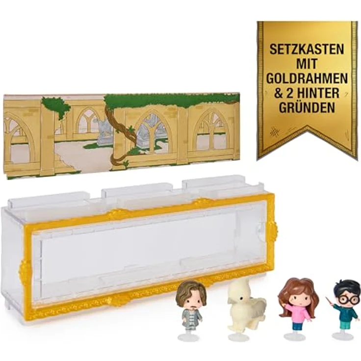 Wizarding World Harry Potter Micro Magical Moments Sammelfiguren Geschenkset "Der Gefangene von Azkaban", 4 Figuren mit Setzkasten und Halterungen, ab 6 Jahren – Bild 2