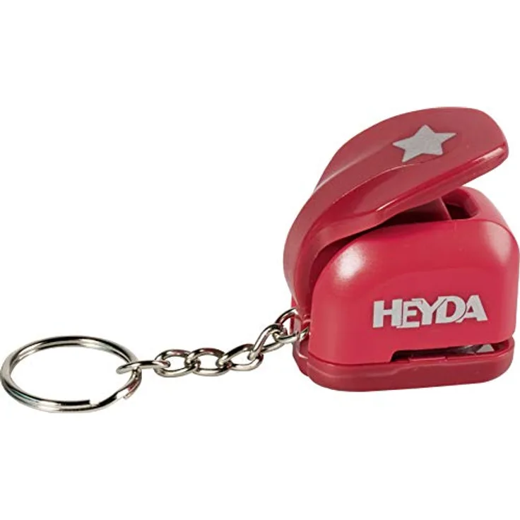 Heyda 203687686 Motivstanzer Mini Motivgröße: ca. 1 cm, Motiv: Stern