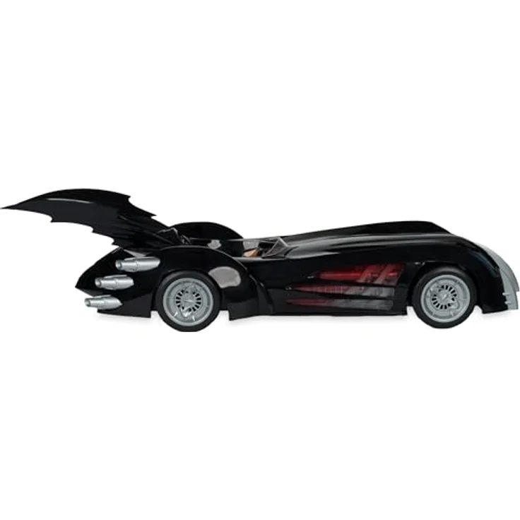 McFarlane Batman & Robin DC Multiverse Fahrzeug Batmobile, 63 cm mit Licht und Sound für 7-Zoll-Figuren – Bild 5