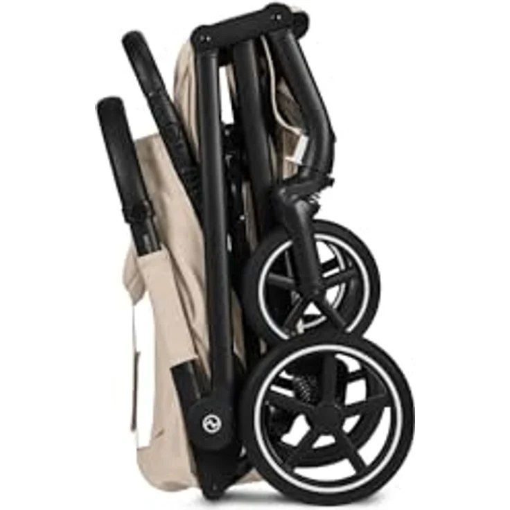 Cybex Beezy Buggy, Modell 2026, leichter Stadt-Buggy mit flacher Liegeposition, Almond Beige, für Kinder bis 22 kg – Bild 4