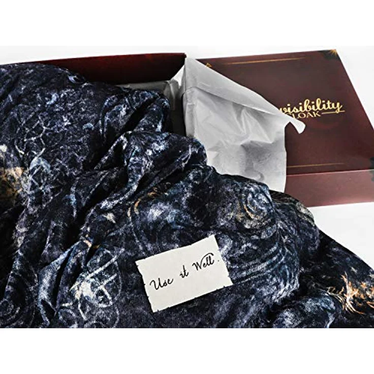 WOW! STUFF Harry Potter Tarnmantel Deluxe Erwachsene | Official Wizarding World Harry Potter Fanartikel, Sammlerstücke, Spielzeug und Geschenke | Harry Potter Umhang für Fans ab 8 Jahren – Bild 4