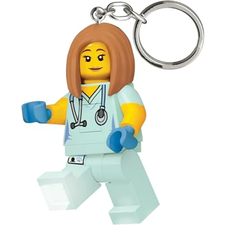 Lego LGL-KE156 Krankenschwester Schlüsselanhänger mit Taschenlampe – Bild 2