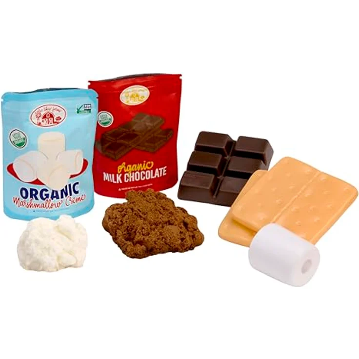 Little Tikes Creative Chefs S'Mores Kit, Rollenspiel-Kochset mit 8 realistischen Utensilien und Make It Mix, für Kinder ab 3 Jahren, nicht essbar – Bild 1