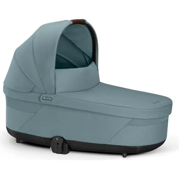 Cybex Gold COT S LUX Kinderwagenaufsatz, Sonnenverdeck UPF50+, Stormy Blue – Bild 1