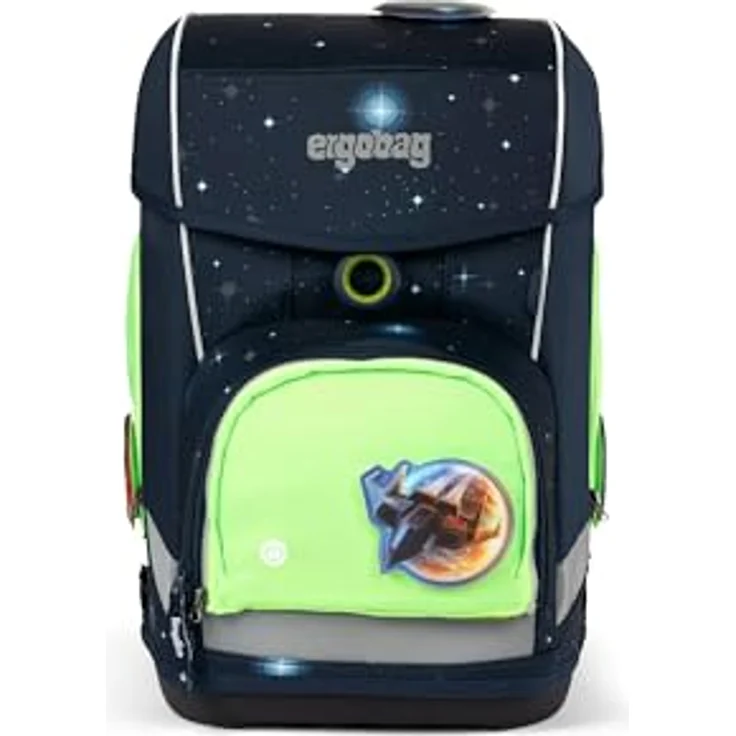 ergobag Fluo LED Zip-Set Grün – Bild 5