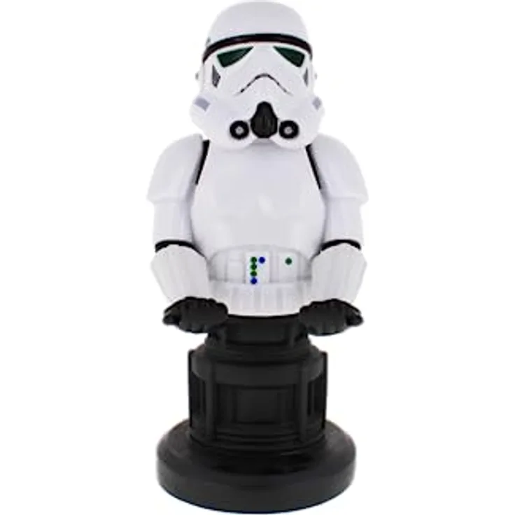Exquisite Gaming Cable Guy - Star Wars Storm Trooper 2018 Controller Handy Tablet Halter Halterung Figur Tischdeko Fanartikel